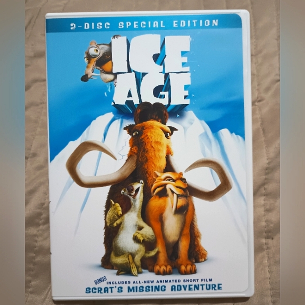 2 DVD SPECIAL *ICE AGE* ANIMATED MOVIE